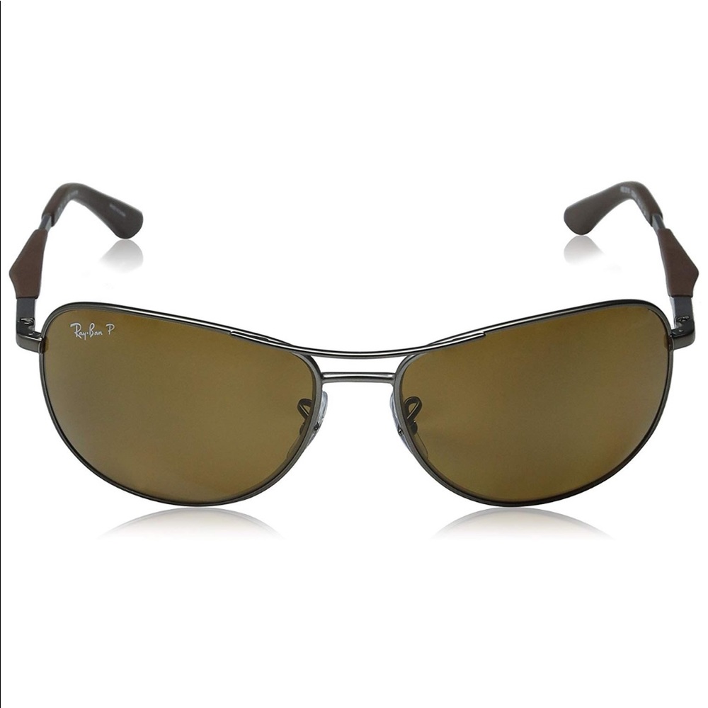 NWT Ray-Ban 3519 Aviator Polarized Sunglasses